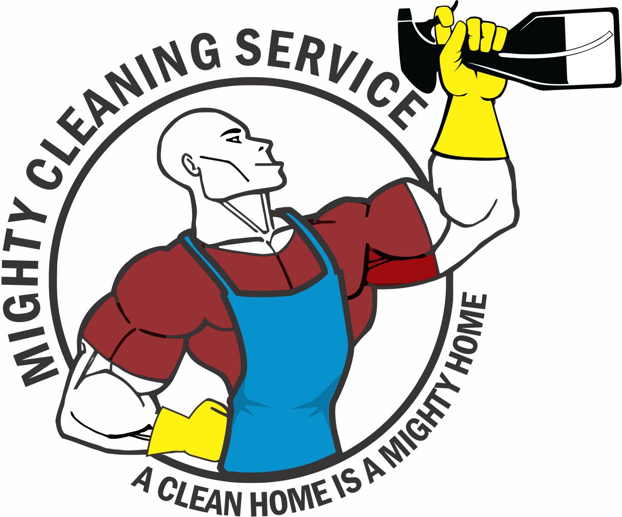 Mighty Cleaning logo